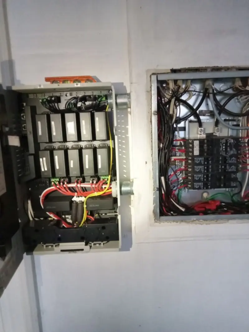 Electrical panel upgrade completed for Ring Doorbell Installation in Green Cove Springs